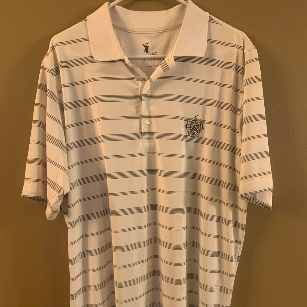F&G Tech Polo Golf Size L USED GOOD condition